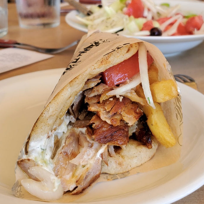 [Food] Pork Gyro Pita