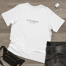 Load image into Gallery viewer, White Freedom (Eleutheria) Unisex Tee